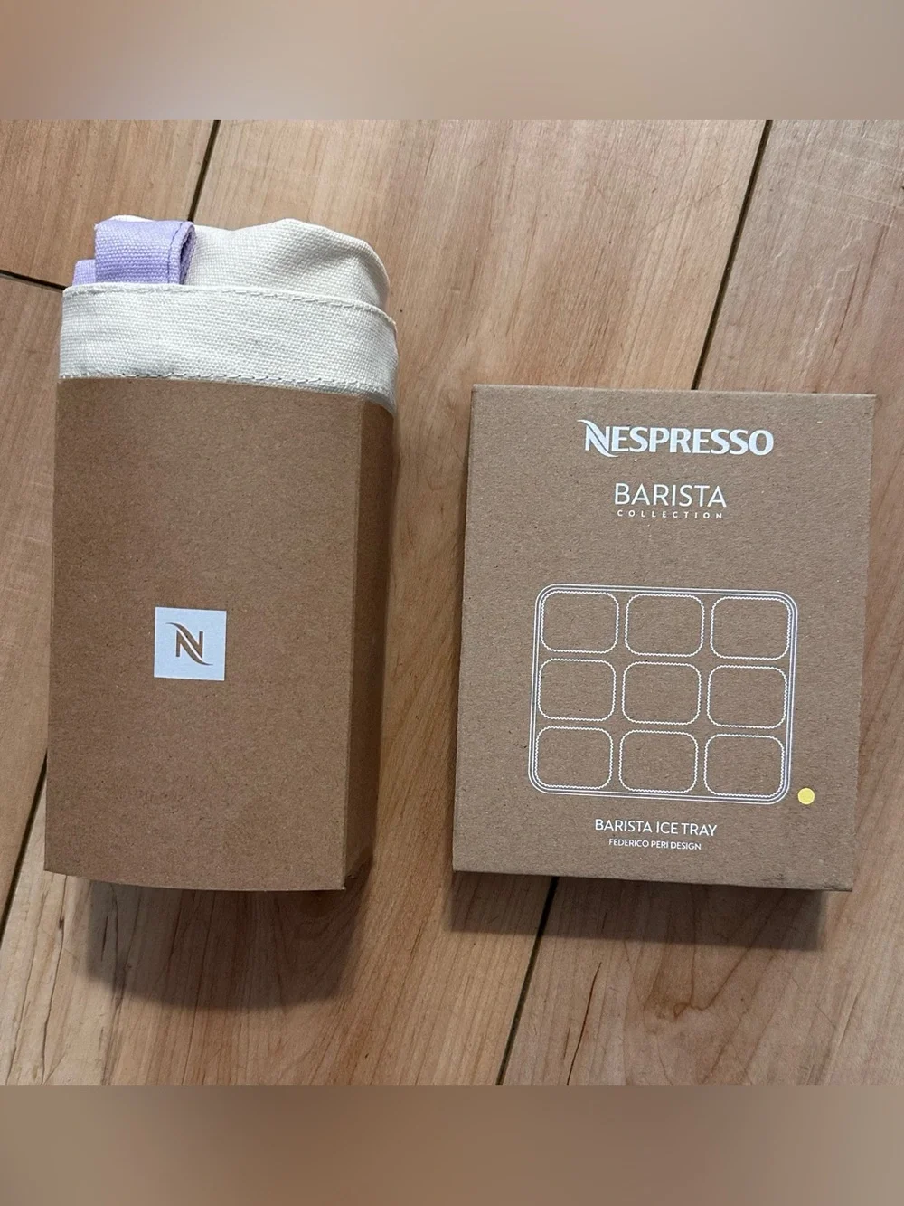 Nespresso Tote Bag and Barista Ice Tray